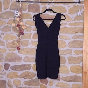 Herve Leger Black Dress